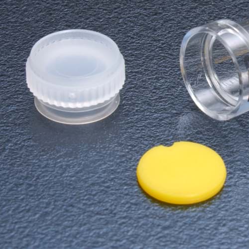 Cap for PCV packed cell volume tube 